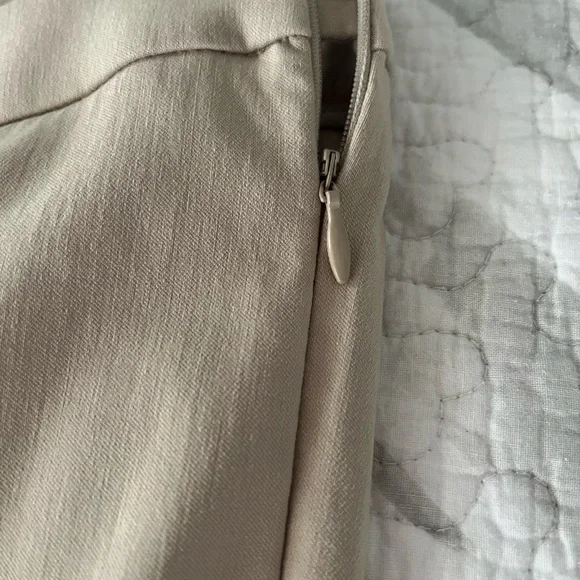 Talbots Chatham Tan Cropped Pants Size 6. NWOT - Picture 4 of 8